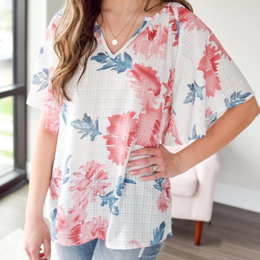 Macie Lightweight Linen Top